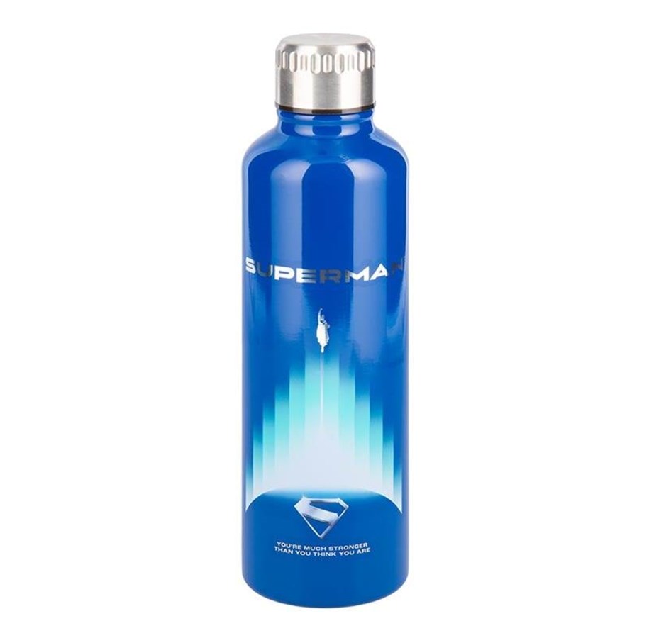 Merchandise - Paladone - Superman Theatrical Metal Water Bottle - Vattenflaska - PP14871SMT