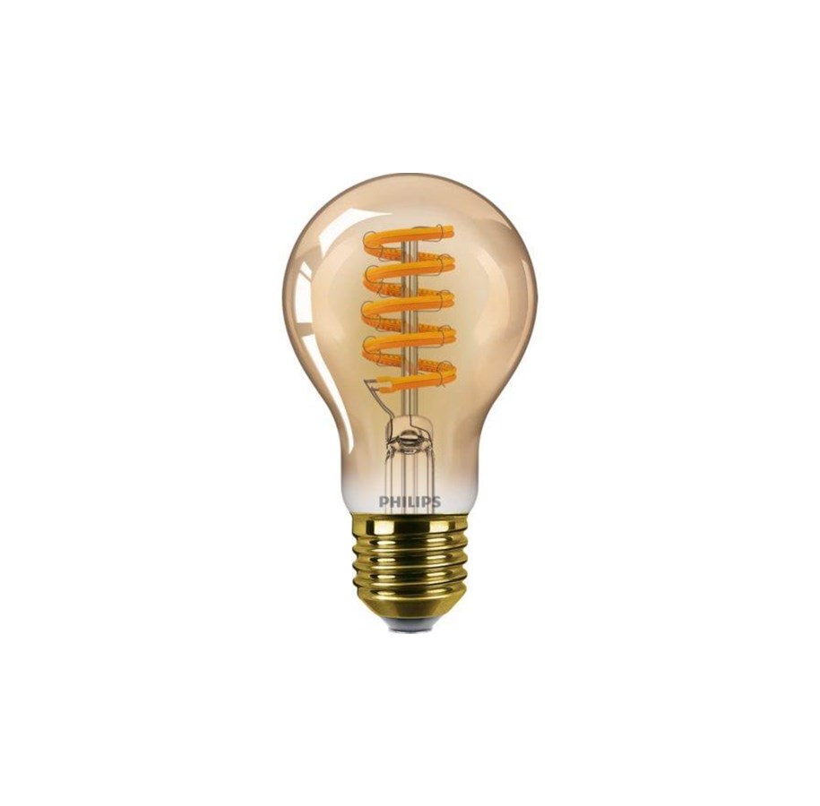 Glödlampor - Philips LED-glödlampa Vintage A60 640lm 7W(50W) WarmGlow Dimmable Amber E27 - 929003806901