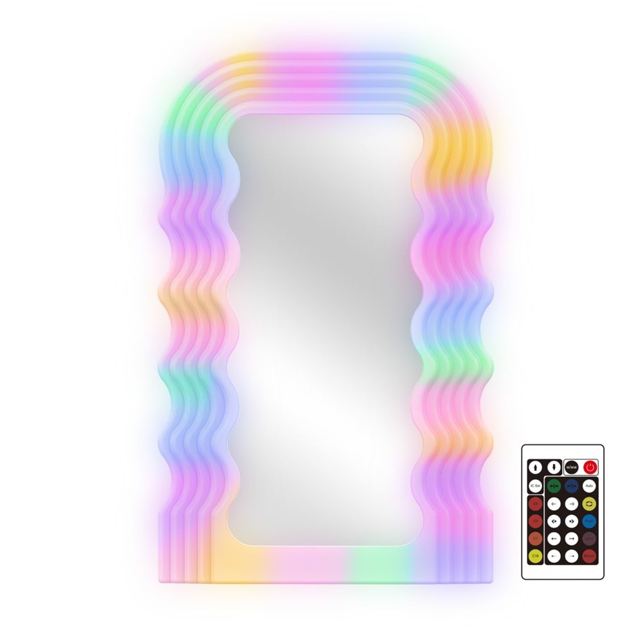 Barnrummet - Lalarma Magic Glow Mirror Large - LALAR-MGM-L