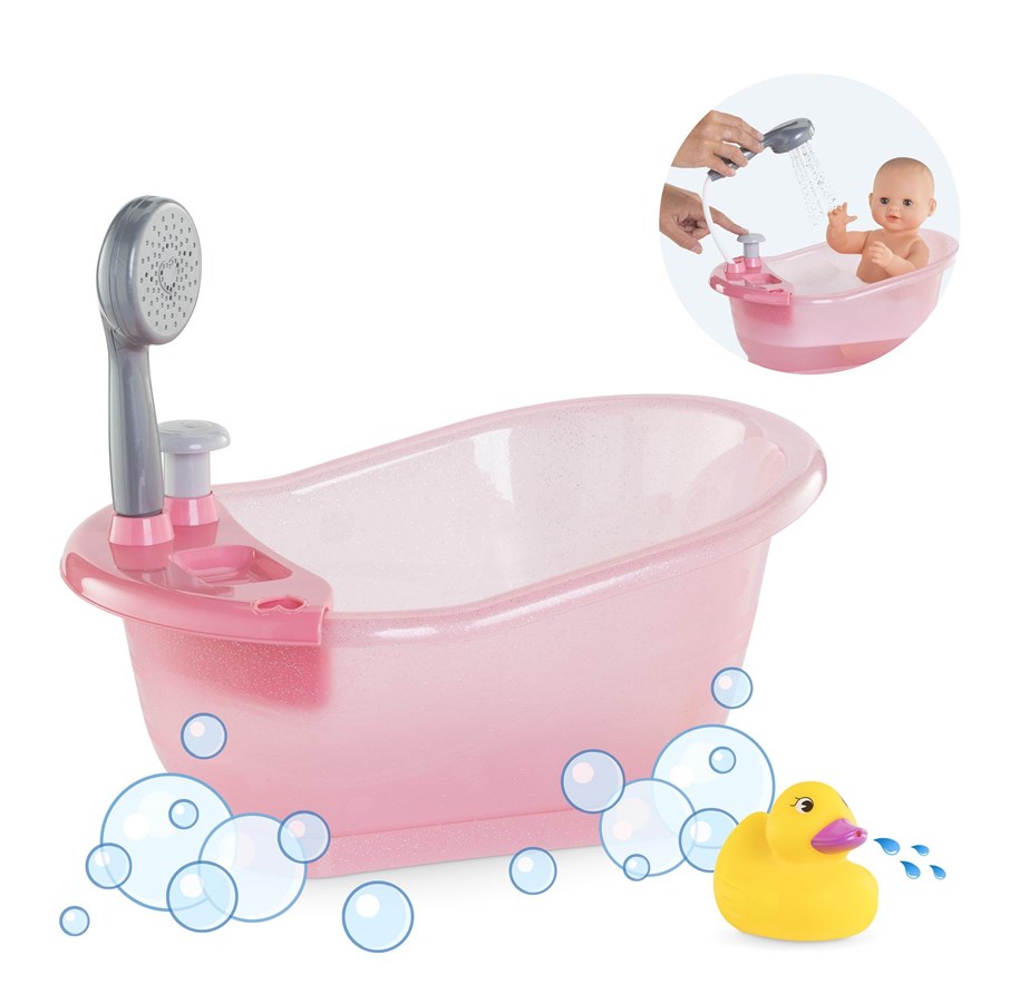 Dockor & Tillbehör - Corolle Mon Grand Poupon Bathtub Pink - 9000141660