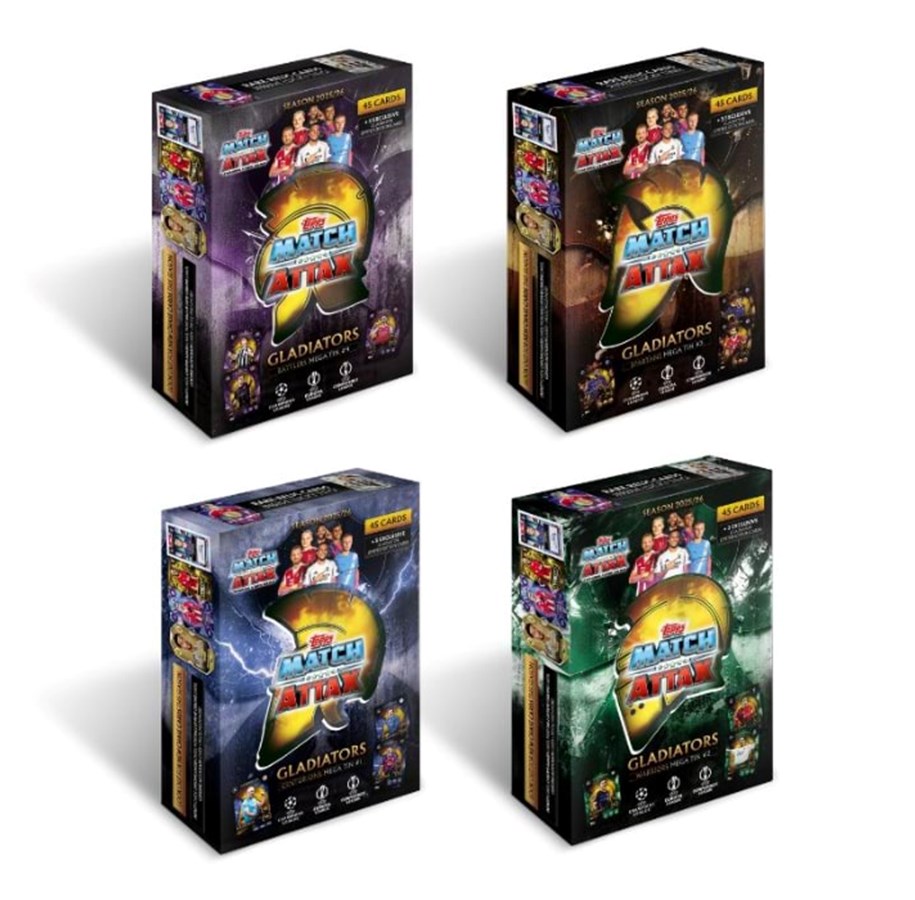 Brädspel - Topps MATCH ATTAX CHAMPIONS LEAGUE MEGA TIN ASSORTED - UCLMA25-05