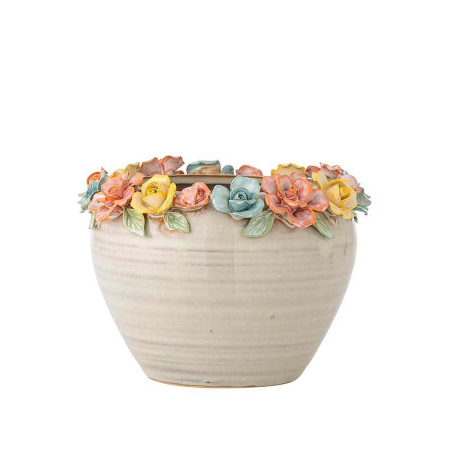 Decoration - Bloomingville - Eanna Flowerpot - Rose Ø19.5 cm - 82063090