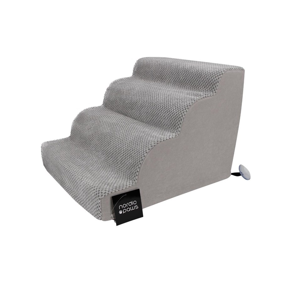 Hundar - Nordic Paws - Dog stair Grey One-Size - 697271866731