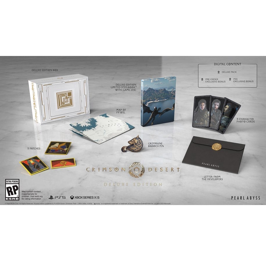 Spel - Crimson Desert (Deluxe Edition) - Microsoft Xbox Series X - RPG - 4020628550868