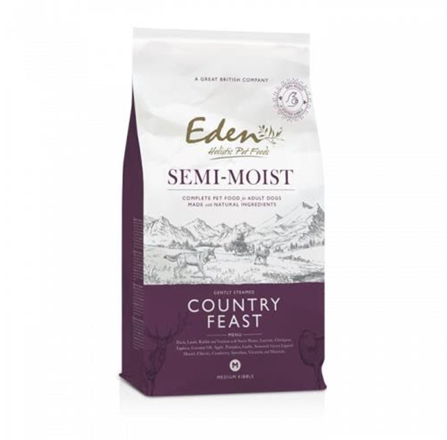 Hundar - Eden - Country Feast Semi moist - 10 kg. - ED022