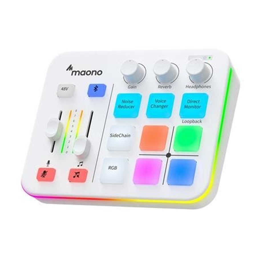 Ljudkort - Maono G1 Neo Sound Card - White - G1 Neo white