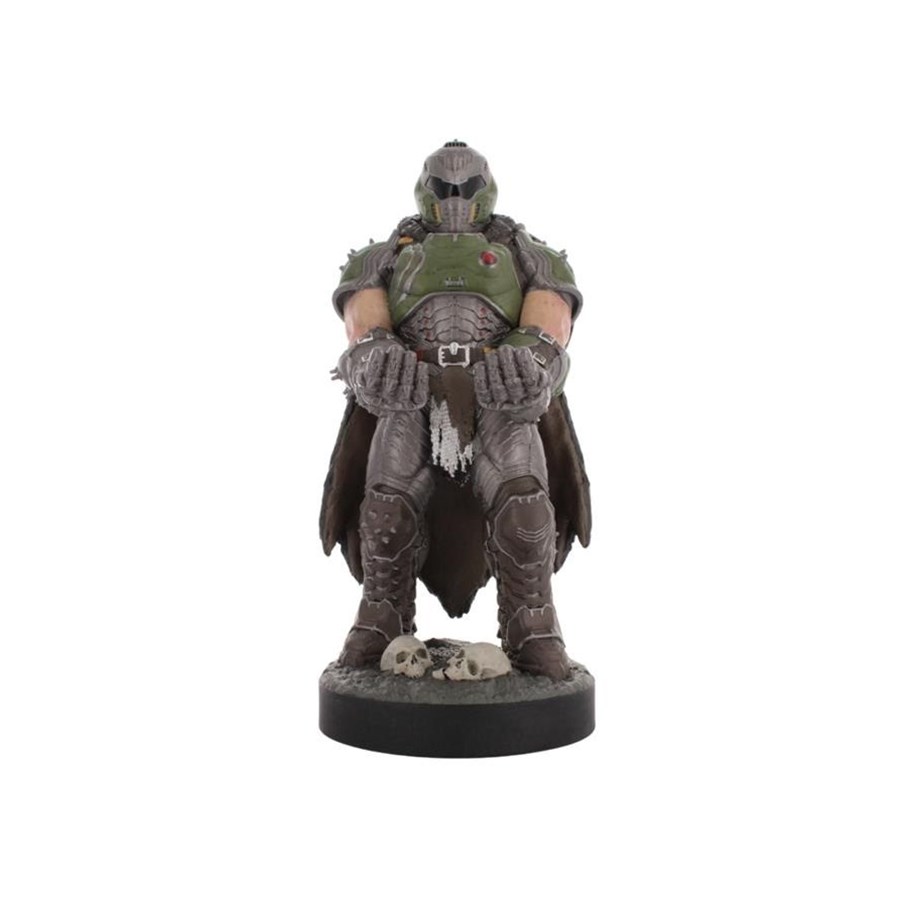 Spel Tillbehör - Cable Guys Doomslayer Controller and Phone Holder (22.5cm) - Tillbehör till spelkonsol - 5060525897375