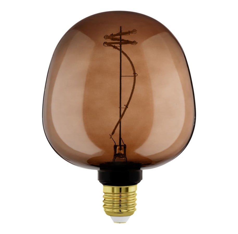 Glödlampor - EGLO LED-glödlampa G125 4W 40LM 2000K DIM. KONJAK E27 - 110266