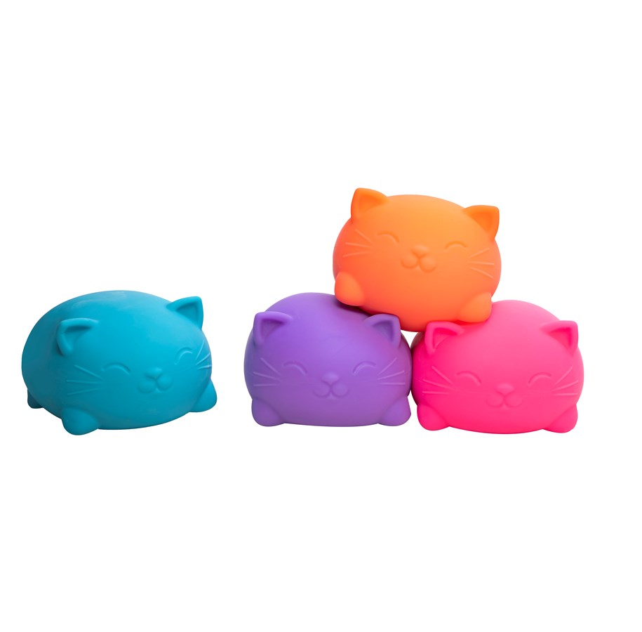 Små presenter till barn - NeeDoh Super Cool Cats 1pk - assorted - 200402