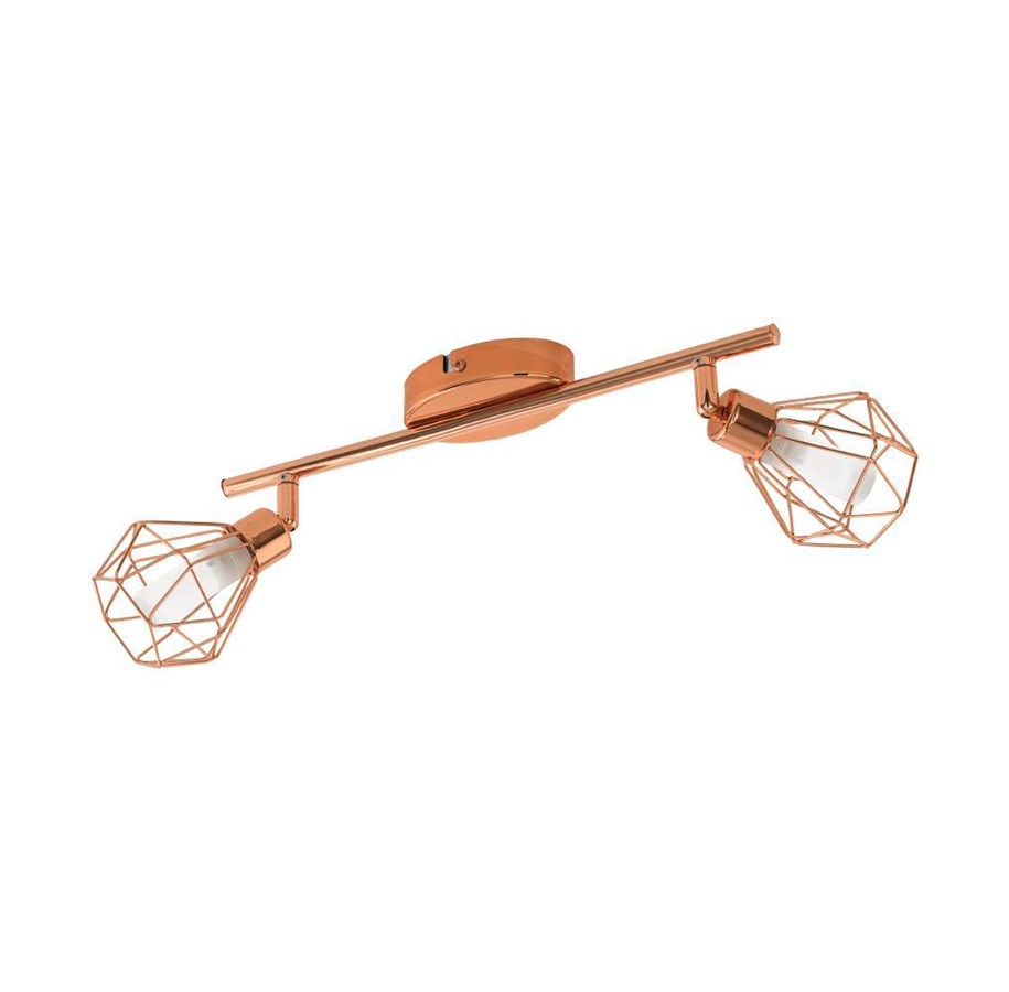 Lampor - EGLO ZAPATA SPOT 2L KOPPAR - 95546