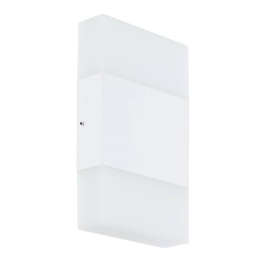 Lampor - EGLO LINOSA UTOMHUS VÄGG 125X215 2X250LM IP54 VIT - 75457