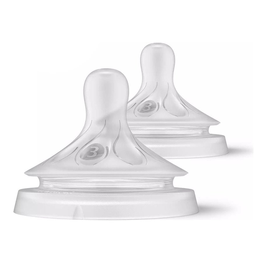 Kökstillbehör - Philips Avent Natural Response SCY963 - baby bottle nipple (pack of 2) - SCY963/02