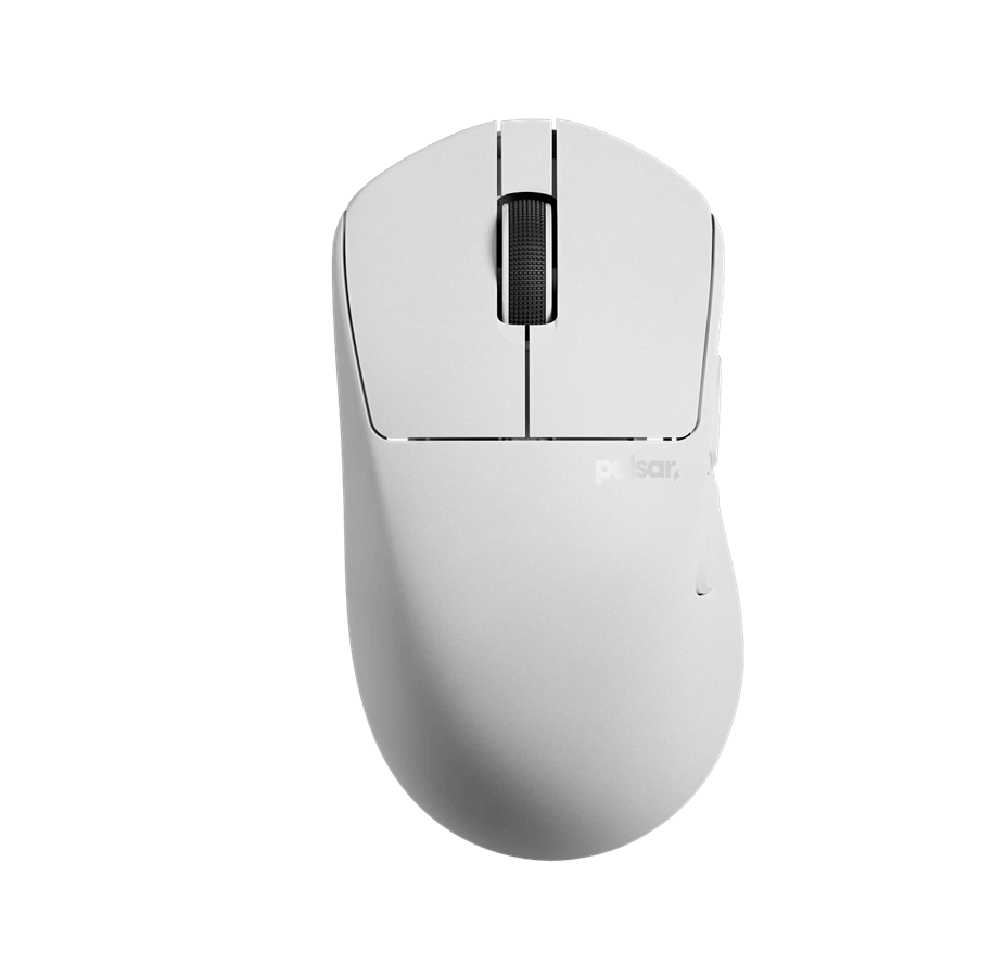 Mus - Pulsar X3 LHD CRAZYLIGHT Mini Wireless (Uyuni White) - Gamingmus - Optic - 5 knappar - Vit - PX3LCL102