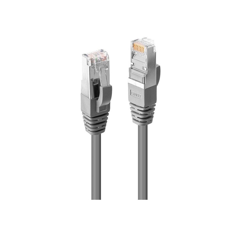 Nätverkskabel - Lindy Premium patch cable - 60 m - grey - Grå - 60m - 45593