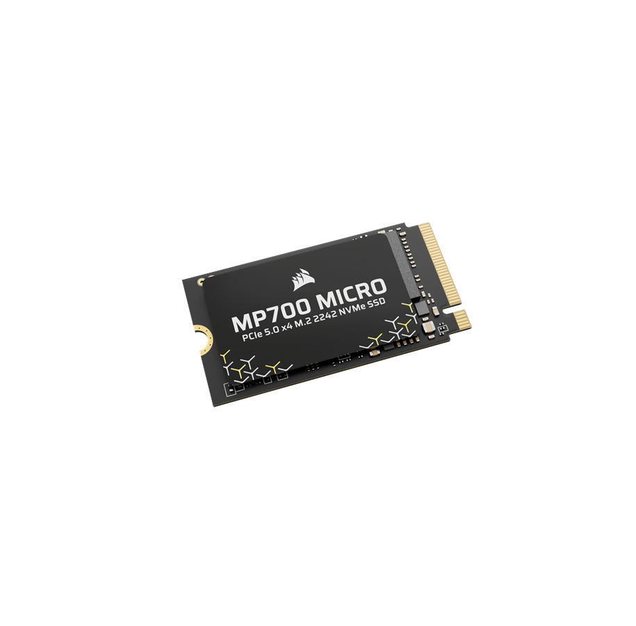 SSD - Corsair MP700 MICRO SSD - 4TB - PCIe 5.0 - M.2 2242 - CSSD-F4000GBMP700MCR