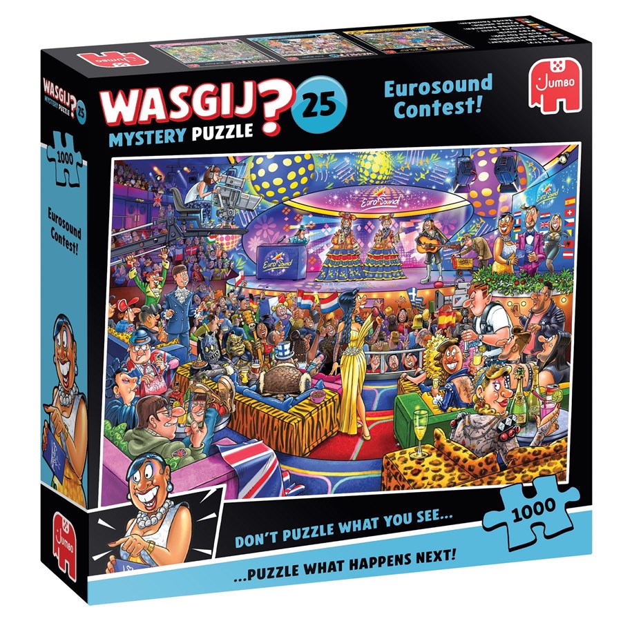 Pusselspel - Wasgij Mystery 25 Eurosound Contest! (1000) - 1110100591