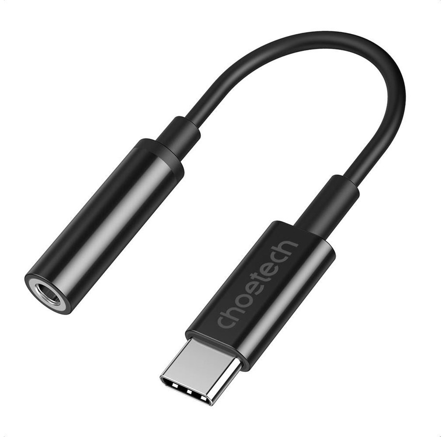 Övriga kablar - Choetech Adapter  AUX003 USB-C to 3.5mm Audio Jack Adapter - AUX003