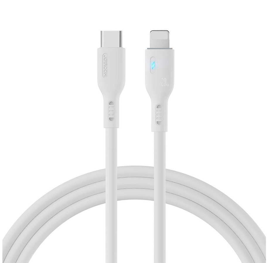 USB-kabel - Joyroom Premium Series A13 Lightning / USB-C Cable 20W 2m - White - S-CL020A13W2