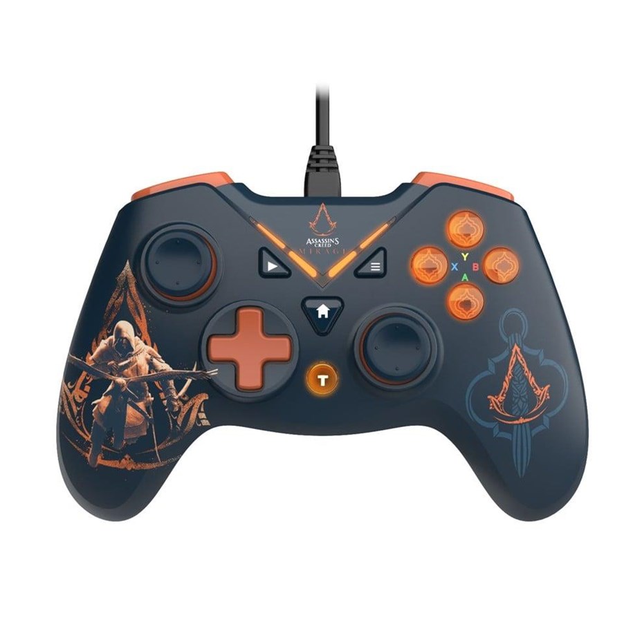 Spel Tillbehör - Freaks And Geeks Asassins Creed Mirage - Wired Controller 3M Cable - Wired Controller - PC - 3701625908166