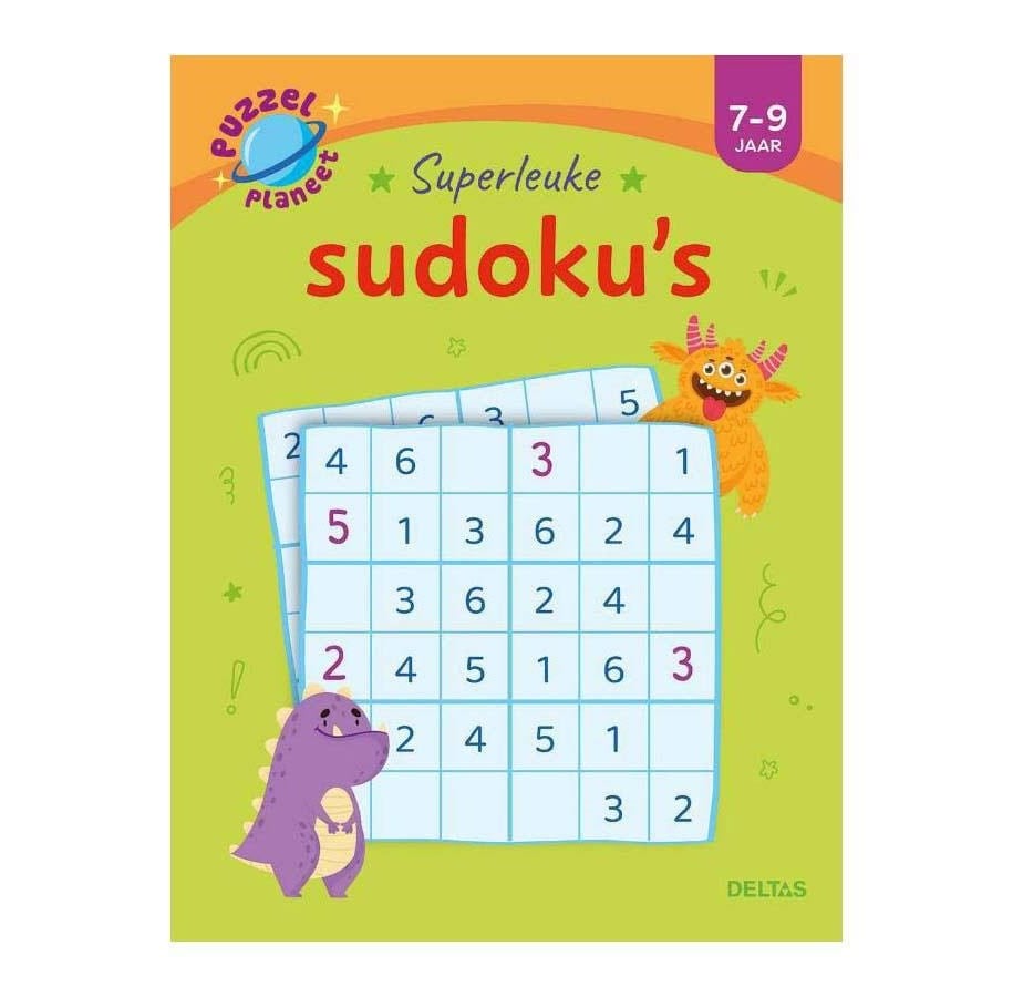 Leksaker - Deltas Puzzle Planet - Super fun Sudoku puzzles for ages 7-9 - 0640872