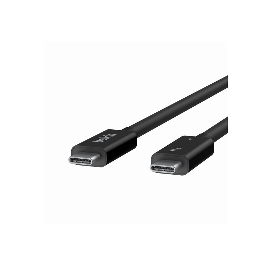 FireWire-kabel - Belkin CONNECT - Thunderbolt cable - 24 pin USB-C to 24 pin USB-C - 1 m - INZ003BT1MBK