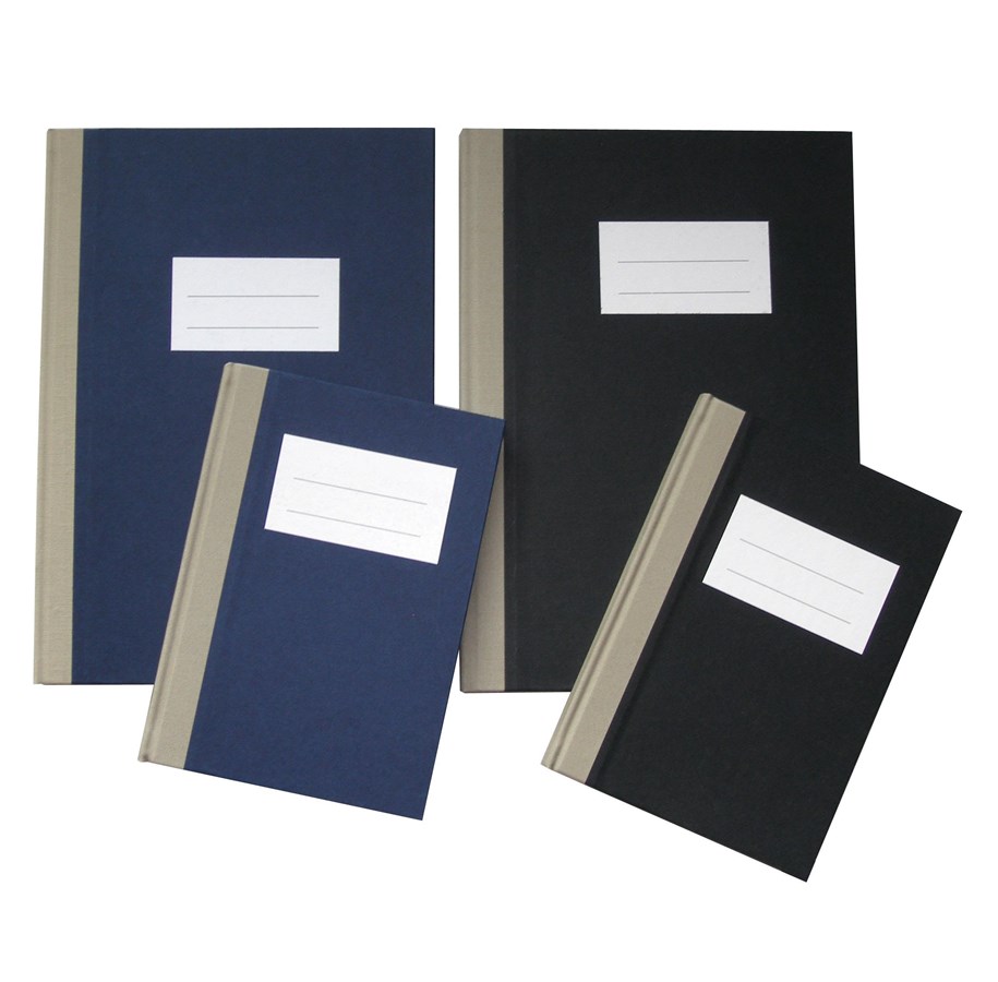 Papper, Fotopapper & Etiketter - BRIGHTOFFICE China Book A5 - Protocol BLUE linen. - 7328011