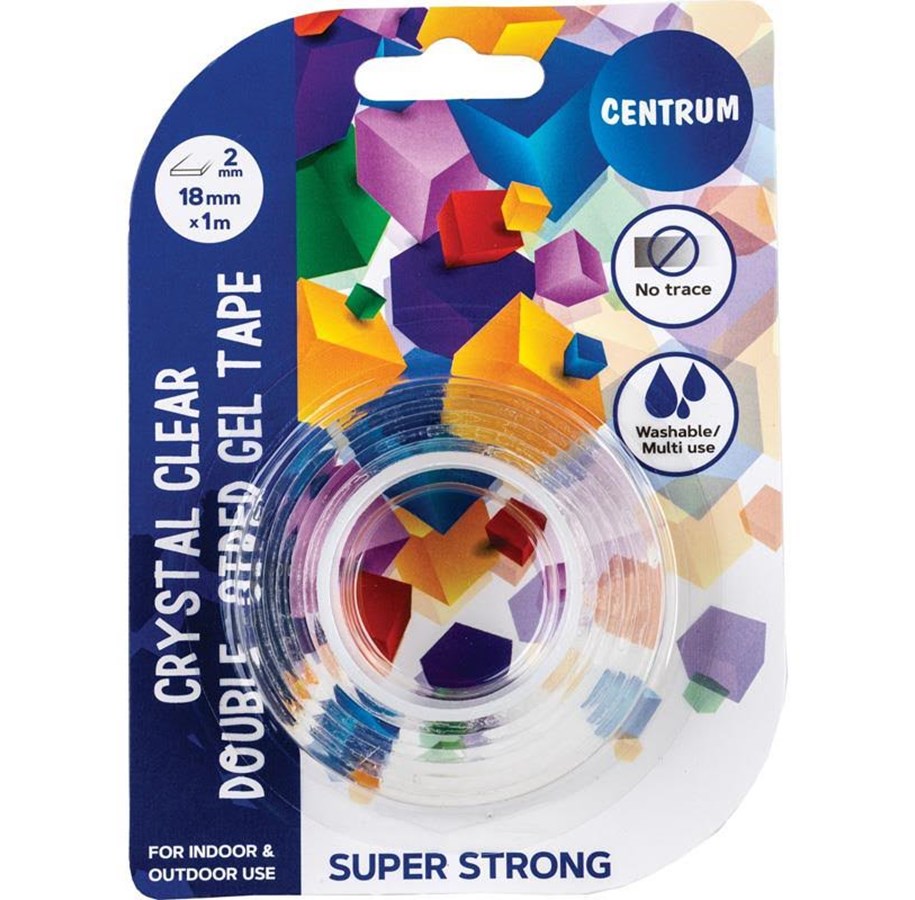 Hobby Tillbehör - CENTRUM Tape Magic NANO GEL double sided cl. 18mm*1M - 80144