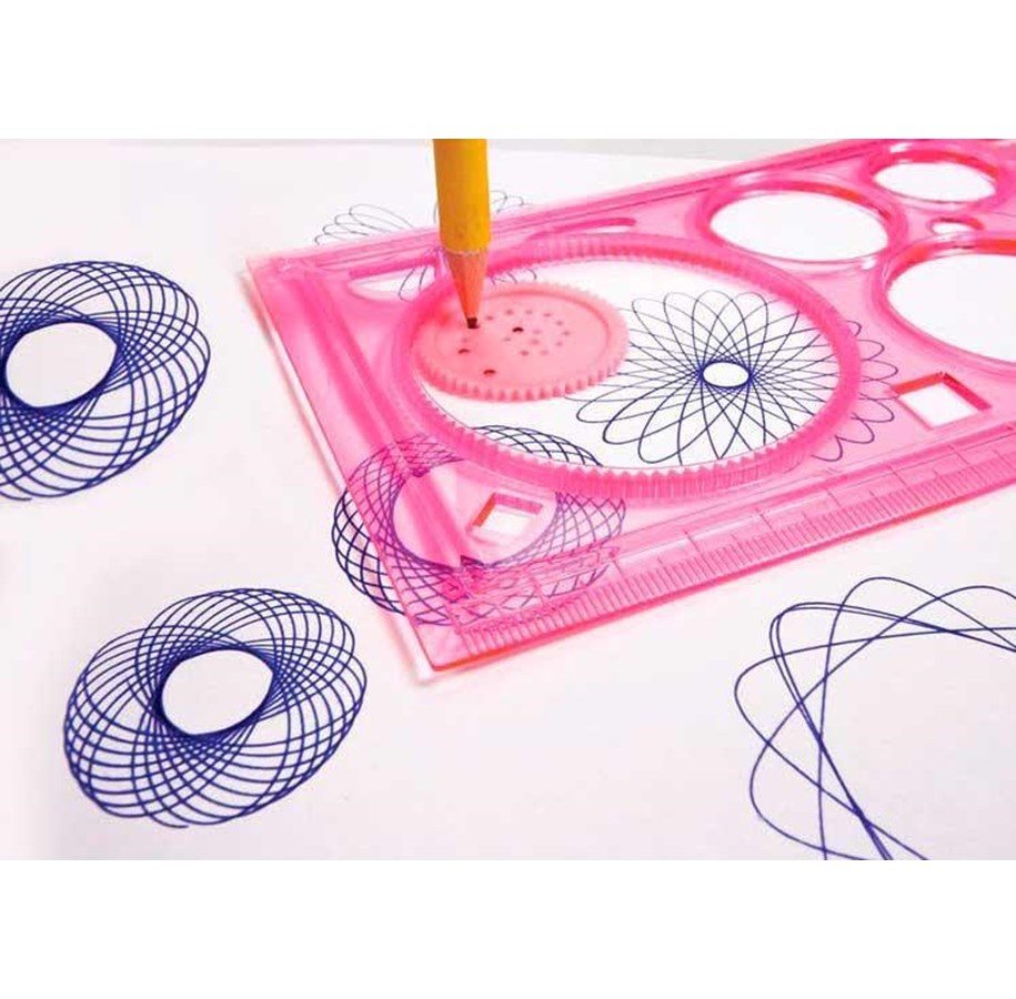 Hobby Tillbehör - CENTRUM Template with circles. 20cm. - 84823