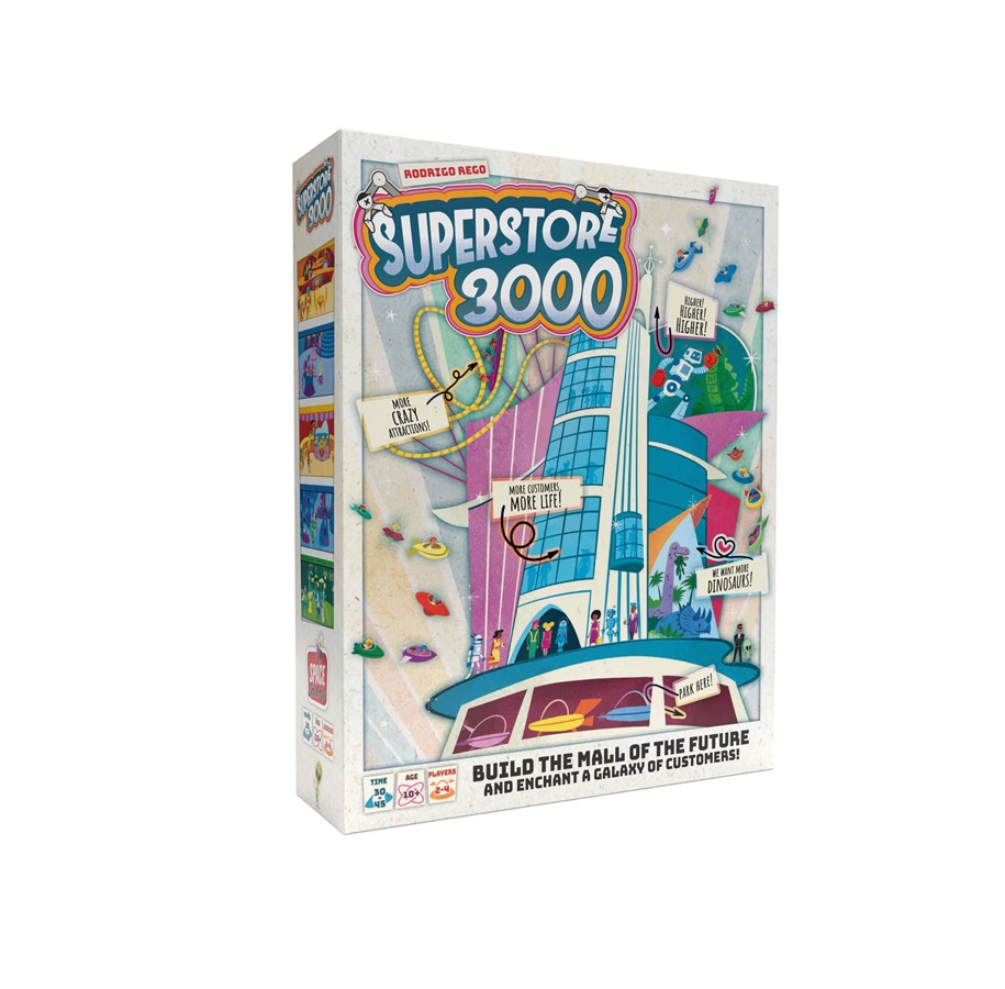 Brädspel - Asmodee Superstore 3000 (ENG) - AMDSCWEA01EN