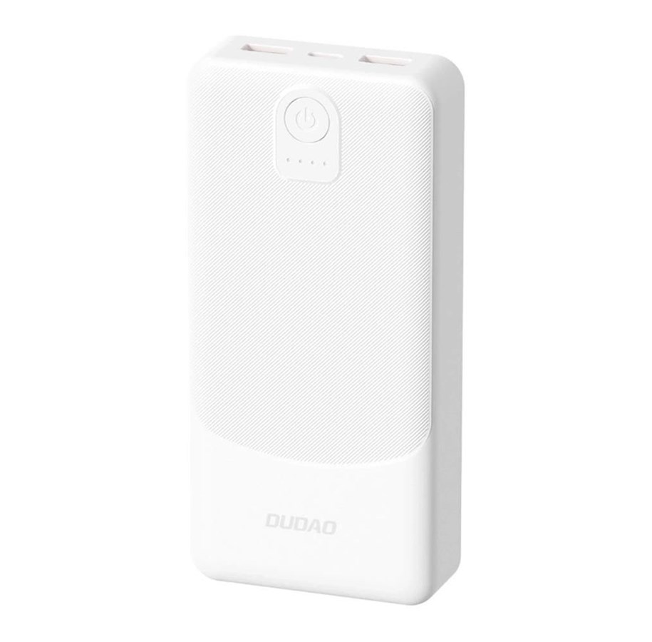 Mobile - Adapters & Chargers - Dudao Powerbank  K10Pro 2.4A 20000mAh 2 x USB-A - black - 6976625333967