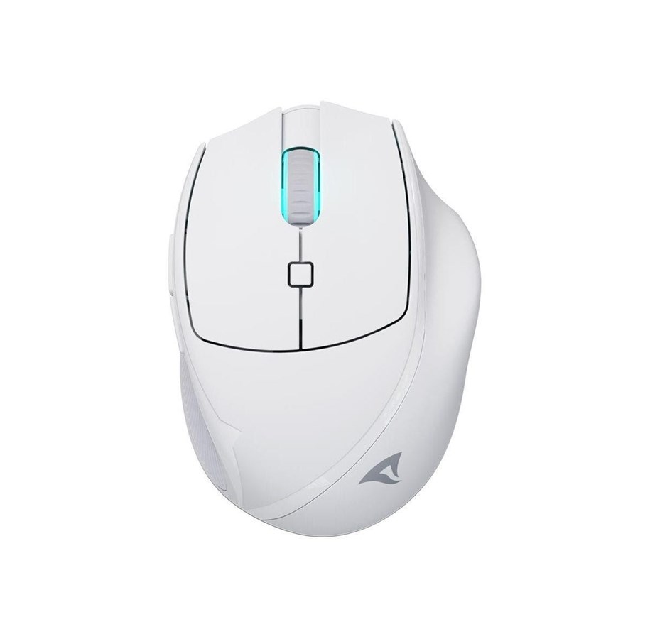 Mus - Sharkoon OfficePal M25W - mouse - 2.4 GHz USB - white - Mouse - Optic - 6 knappar - Vit - 4044951039654