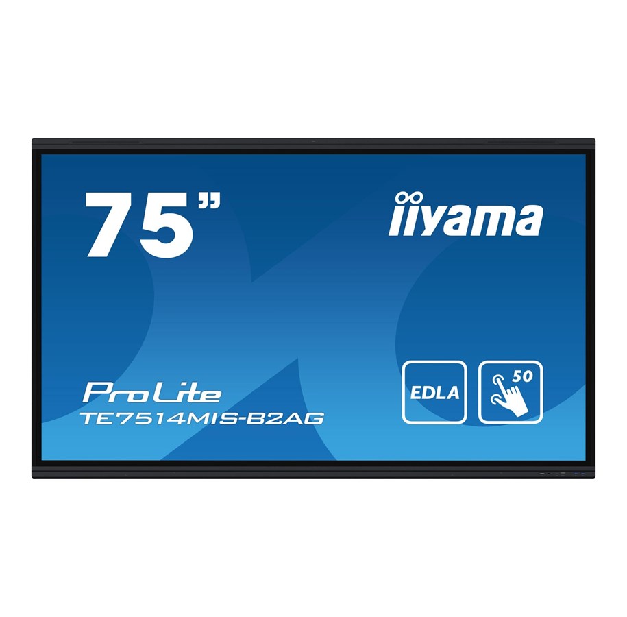 Digital skyltning & Hotell - iiyama ProLite TE7514MIS-B2AG 75" LED-backlit LCD display - 4K - for digital signage / interactive communication - TE7514MIS-B2AG