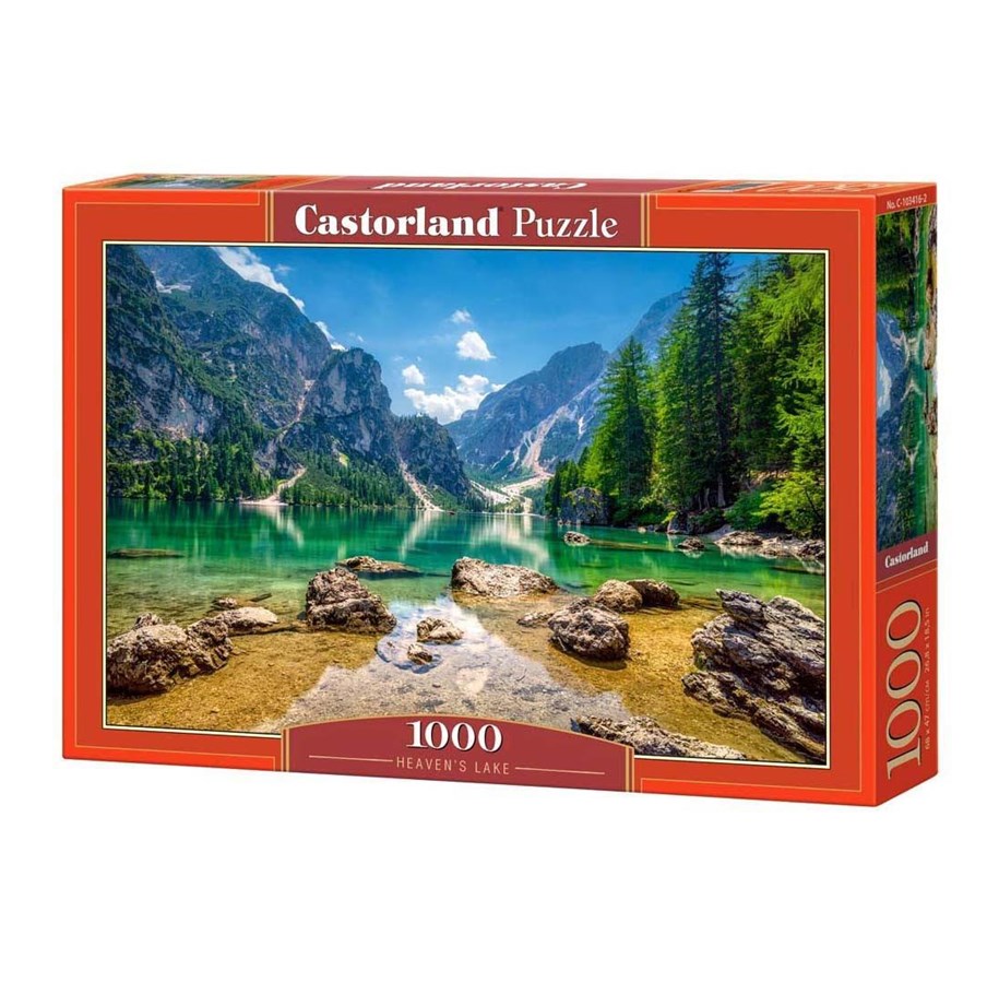 Pusselspel - Selecta Play Castorland Jigsaw Puzzle Heaven's Lake 1000pcs. Golv - C-103416-2