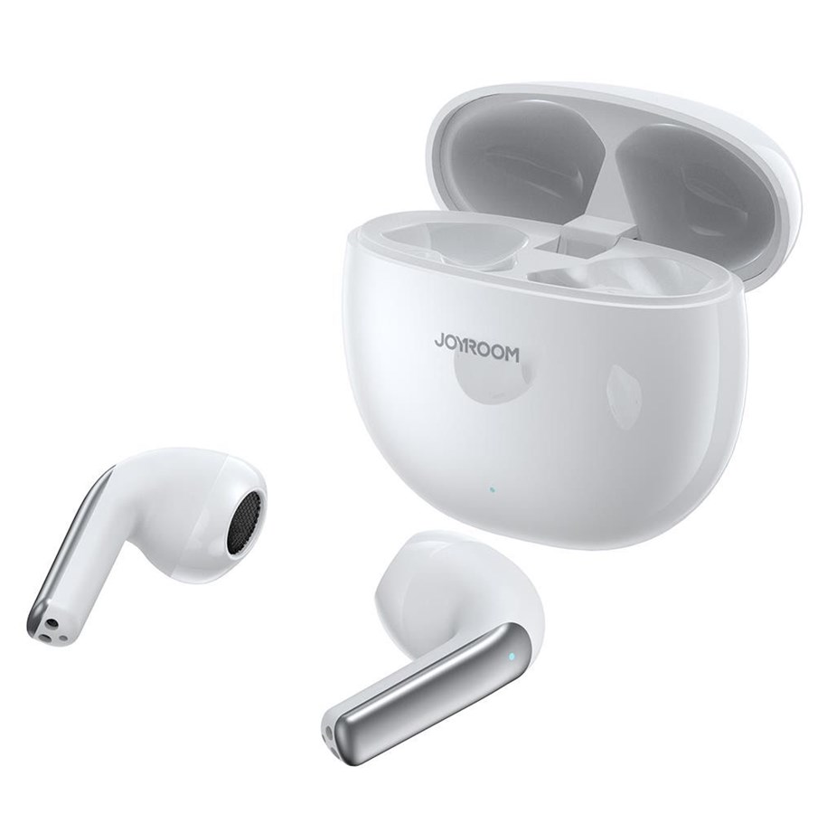 Hörlurar / Headset - Joyroom Jpods Series JR-PB1 TWS ENC IPX4 Wireless Headphones - White - 6956116783105