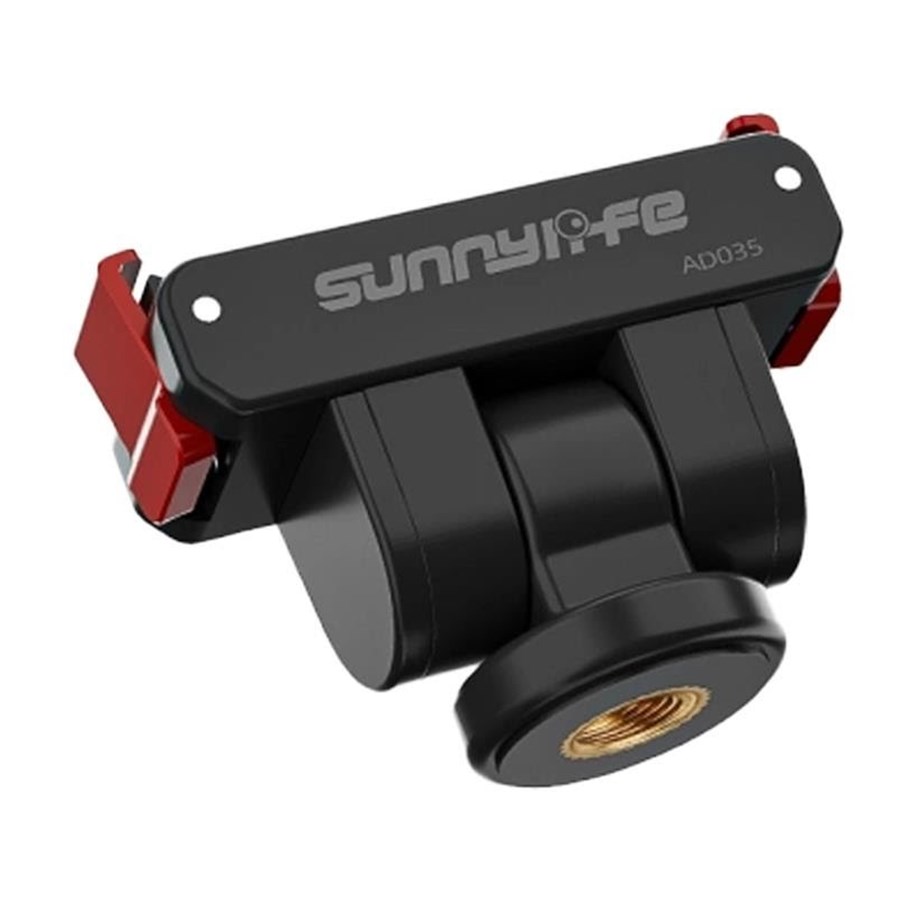 Actionkamera tillbehör - Sunnylife Magnetic Mounting Adapter 1/4 Swivel 180 for OSMO 360 ACTION 5 PRO OSMO ACTION 4 3 2 - AD035