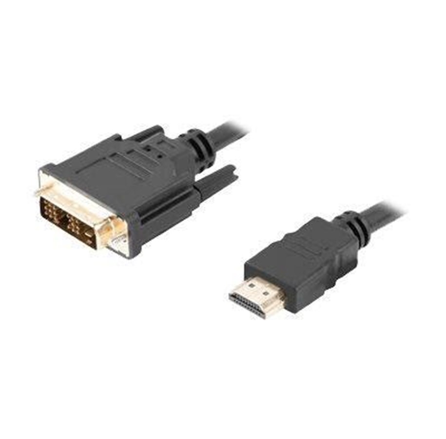 Displaykabel - Lanberg adapter cable - HDMI / DVI - 3 m - CA-HDDV-10CC-0030-BK