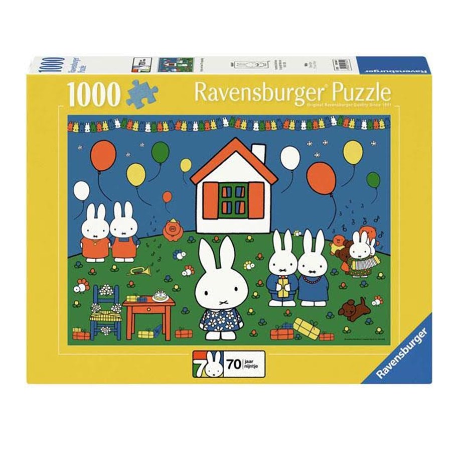 Pusselspel - Ravensburger Jigsaw Puzzle Nijntje 70 Years 1000 pcs. - 120016441