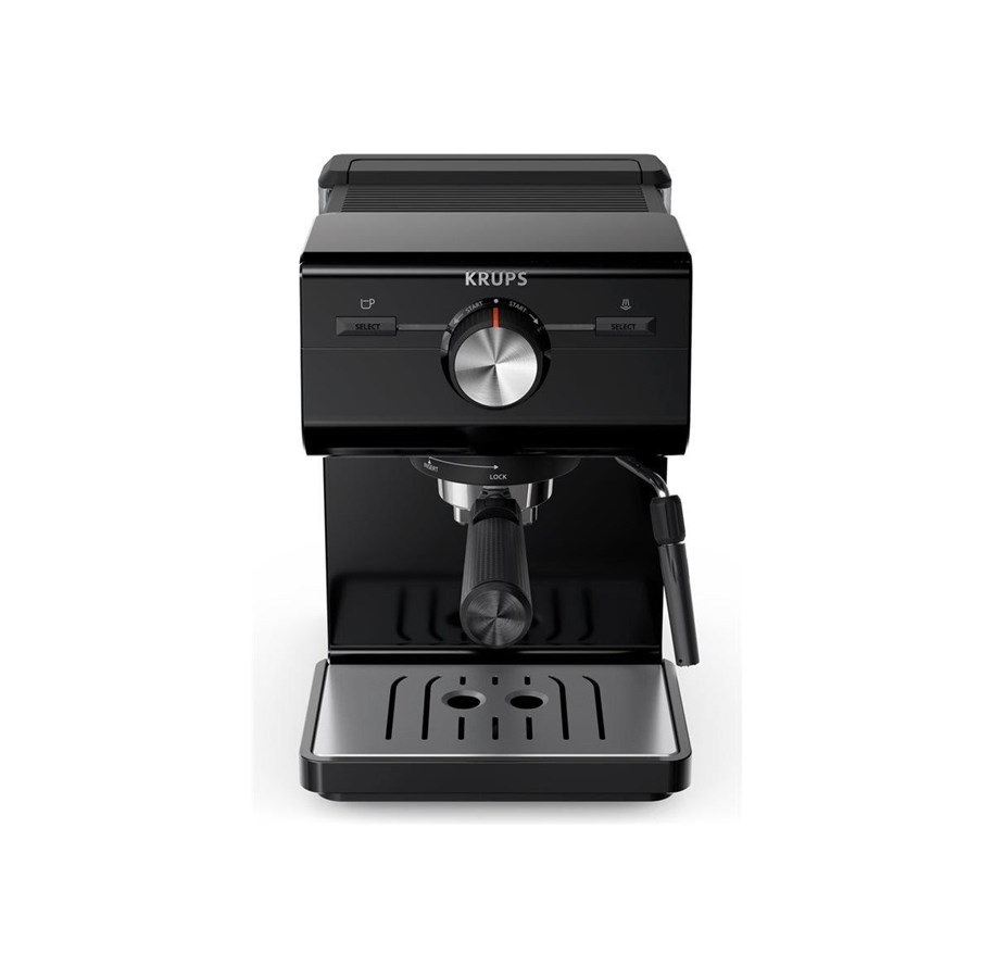 Kaffe och Espresso - Krups Authentic XP381810 - coffee machine - 15 bar - black - XP381810