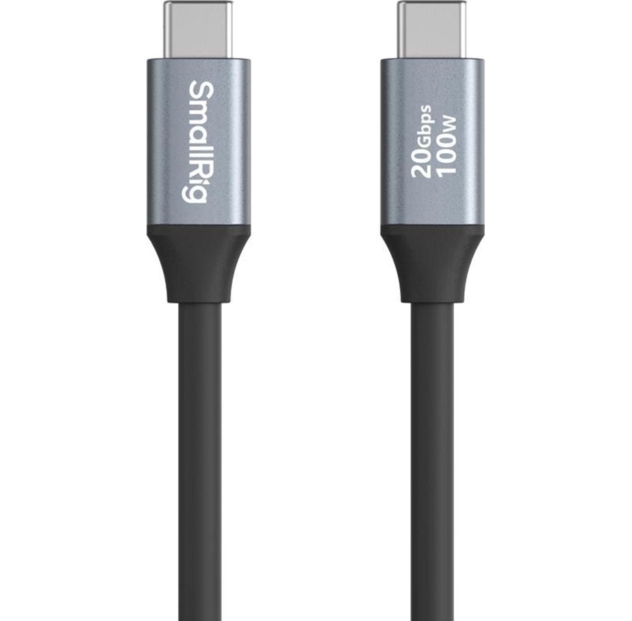 USB-kabel - SmallRig 4789 USB cable 0.6 m USB C Black - 4789