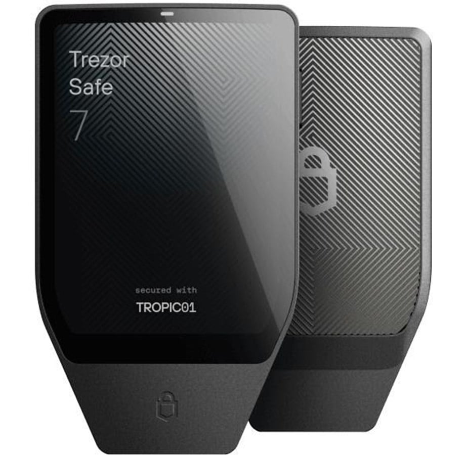 Andra mobiltillbehör - TREZOR Safe 7 - Charcoal Black - SLATS7CB