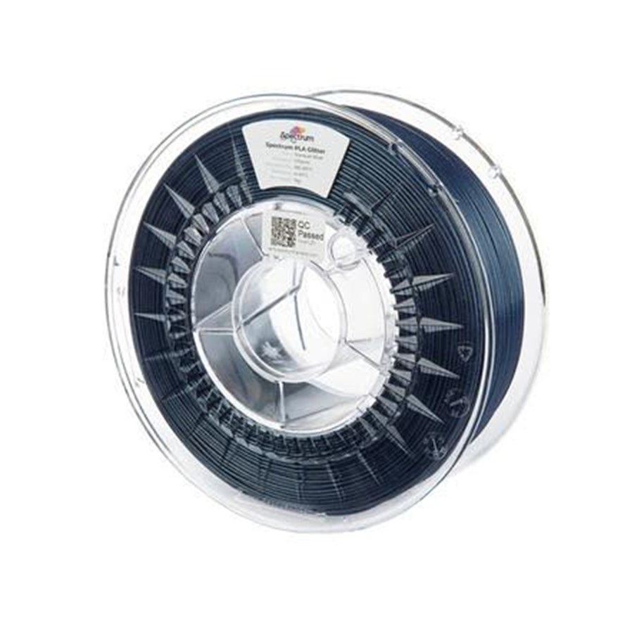 Filament/Harts - 3D-skrivare - Spectrum 3D Filament / PLA Glitter / ⌀ 1.75 mm / Stardust Blue / 1 kg - 80181