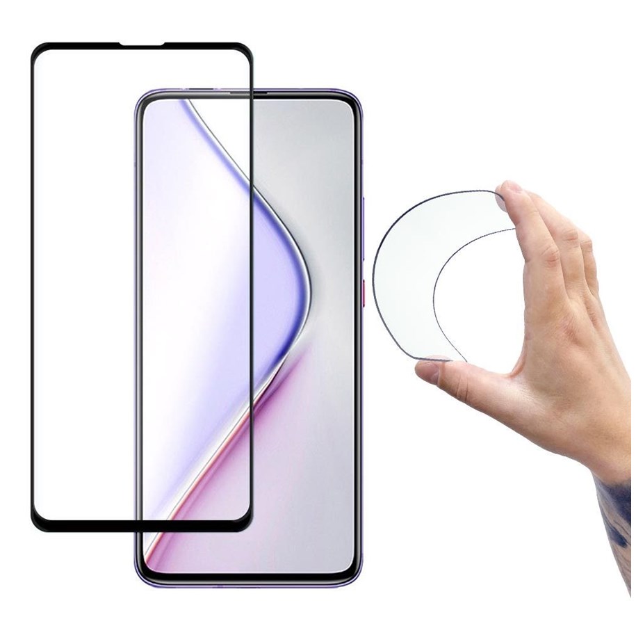 Mobiltelefontillbehör-Skyddsfilm - Wozinsky Full Cover Flexi Nano Hybrid Glass for Xiaomi Redmi K30 Pro / Poco F2 Pro - 9111201908222