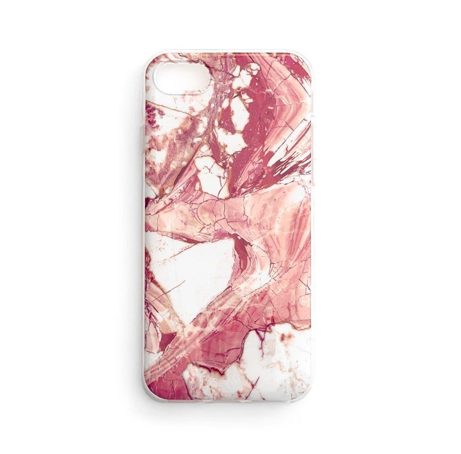 Mobile - Covers & Cases - Wozinsky Marble Gel Case Marble Cover Samsung Galaxy A42 5G Pink - 9111201924086
