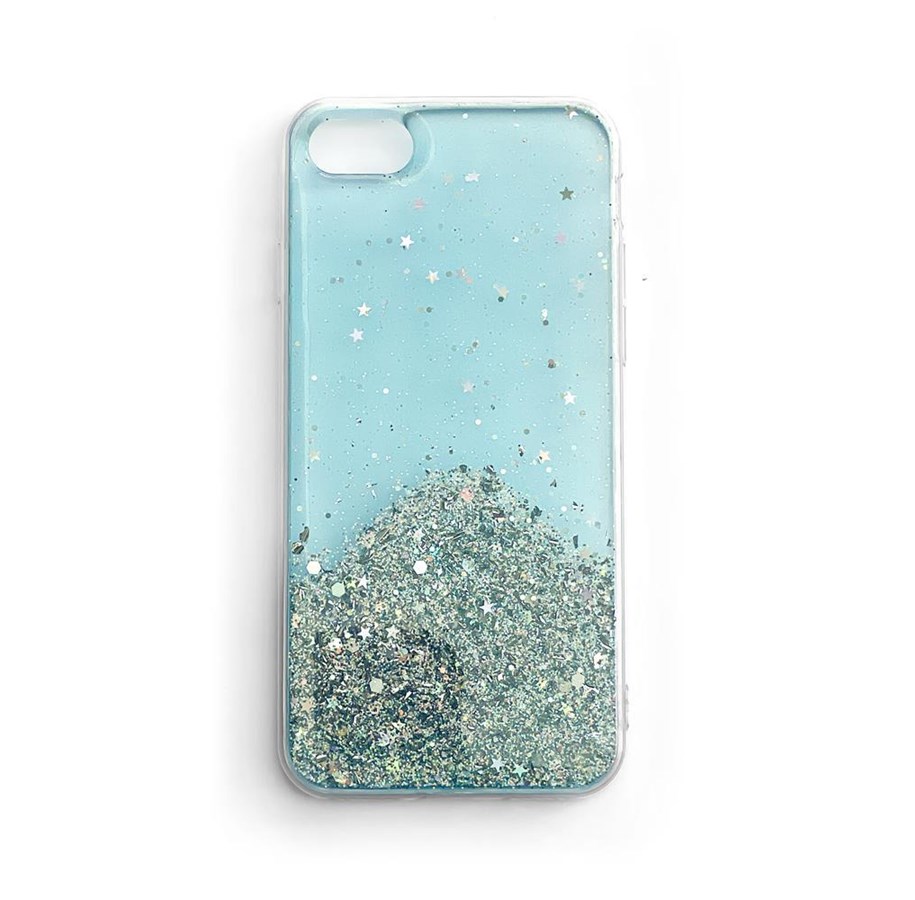 Mobile - Covers & Cases - Wozinsky Star Glitter Shiny Case Cover with Glitter Samsung Galaxy A30 Blue - 9111201926677