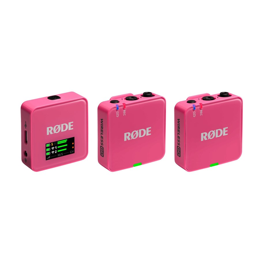 Mikrofoner - Røde Wireless GO (Gen 3) - Rosa - WIGOGEN3PIN