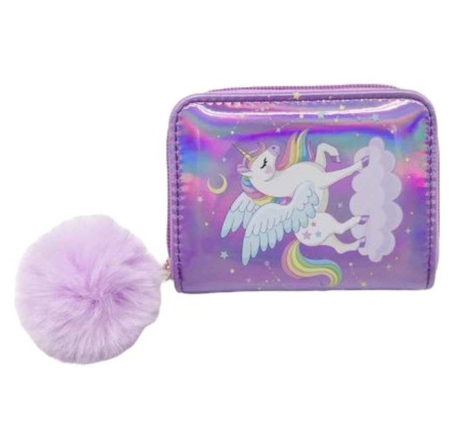Skoltillbehör - Tinka PURSE PURPLE UNICORN  WALLET - 8-801727