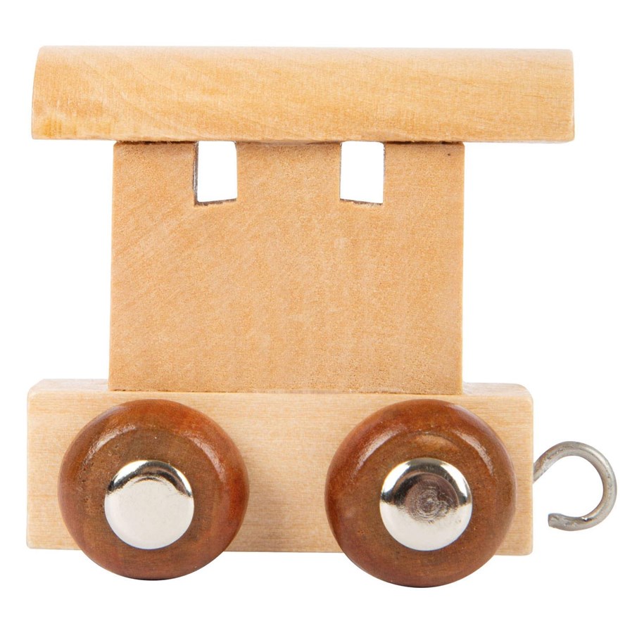 Träleksaker - Small Foot - Wooden Letter Train Wagon - Pack of 12 - 7487-display12