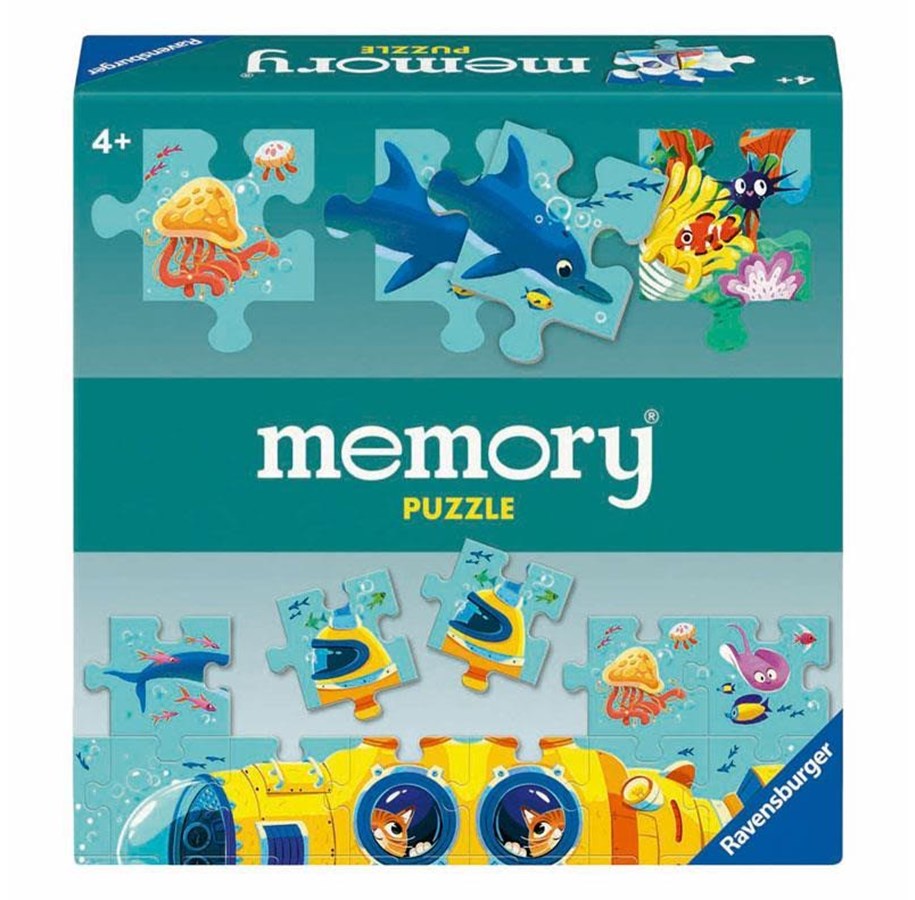 Brädspel - Ravensburger Memory Puzzle Underwater World - 22461 6