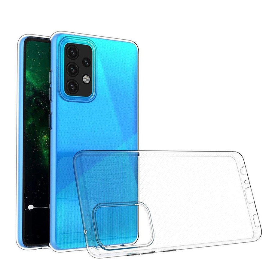 Mobile - Covers & Cases - Hurtel Gel Case Cover for Ultra Clear 0.5mm for Samsung Galaxy A32 4G Transparent - 5907769332869