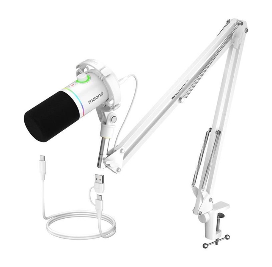 Mikrofoner - Maono PD200XS Dynamic Microphone - PD200XS white